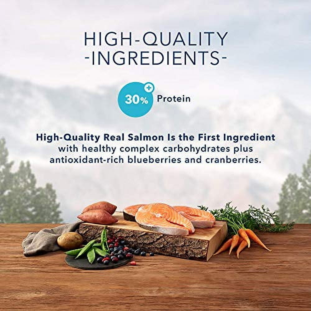 Blue Buffalo Wilderness High Protein Grain Free, Natural Adult Dry Cat Food, Salmon 5-lb