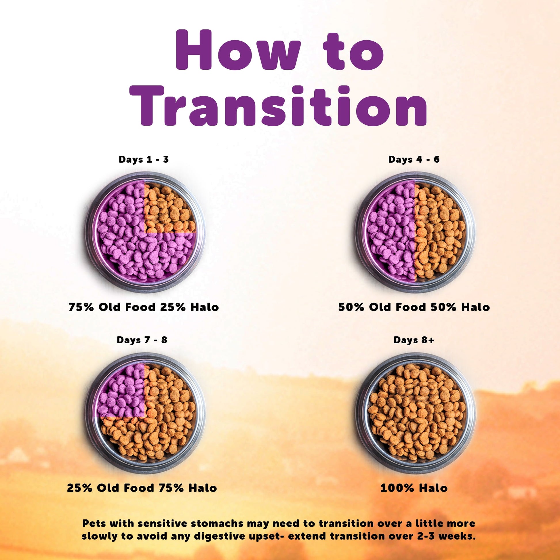 Halo Natural Dry Cat Food, Sensitive Stomach Seafood Medley, 3-Pound Bag