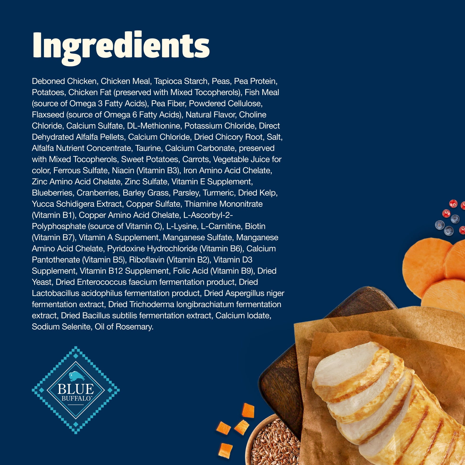 Blue Buffalo Freedom Natural Grain-Free Indoor Adult Dry Cat Food, Chicken Recipe, 11-lb. Bag