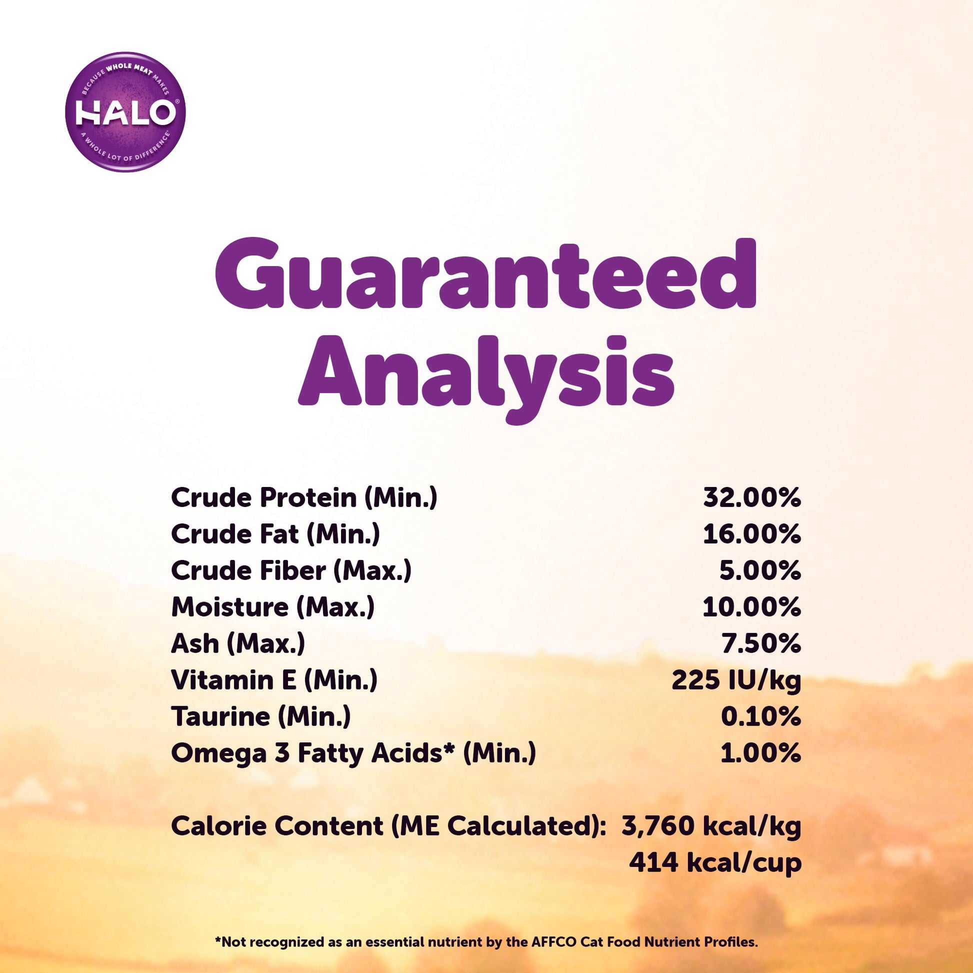 Halo Natural Dry Cat Food, Sensitive Stomach Seafood Medley, 3-Pound Bag