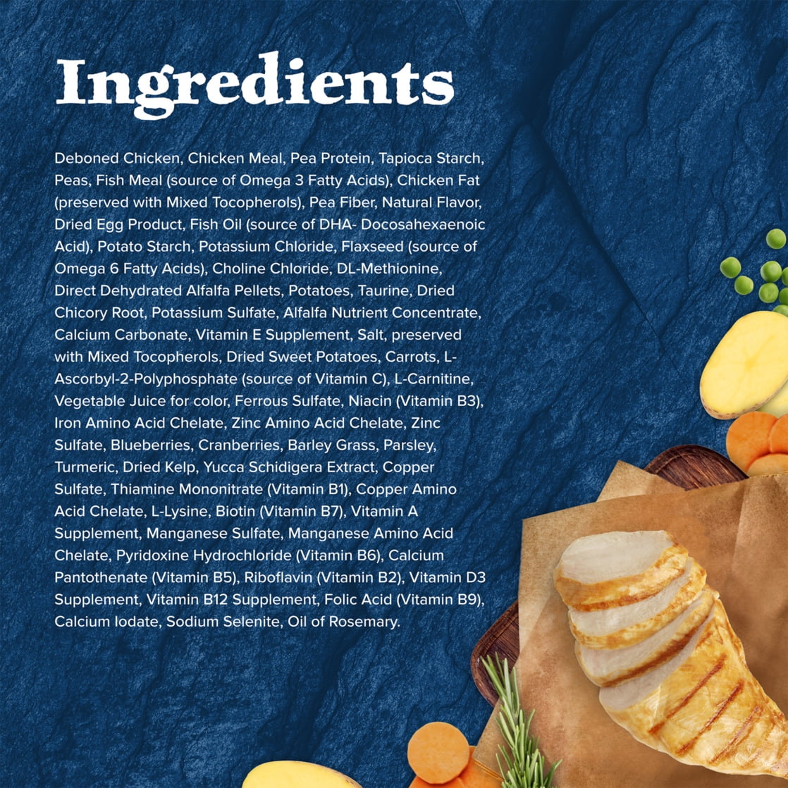 Blue Buffalo Wilderness Natural Mature Dry Cat Food, High-Protein, Chicken, 5-lb. Bag