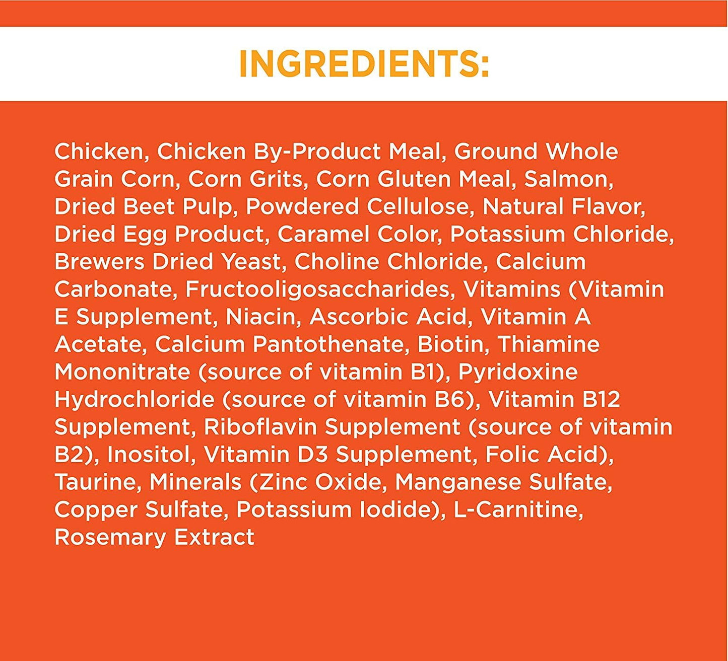 Iams Proactive Health Adult Hairball Care Dry Cat Food With Chicken And Salmon, 7 Lb. Bag