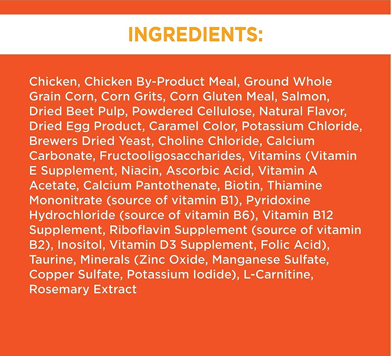 Iams Proactive Health Adult Hairball Care Dry Cat Food With Chicken And Salmon, 7 Lb. Bag