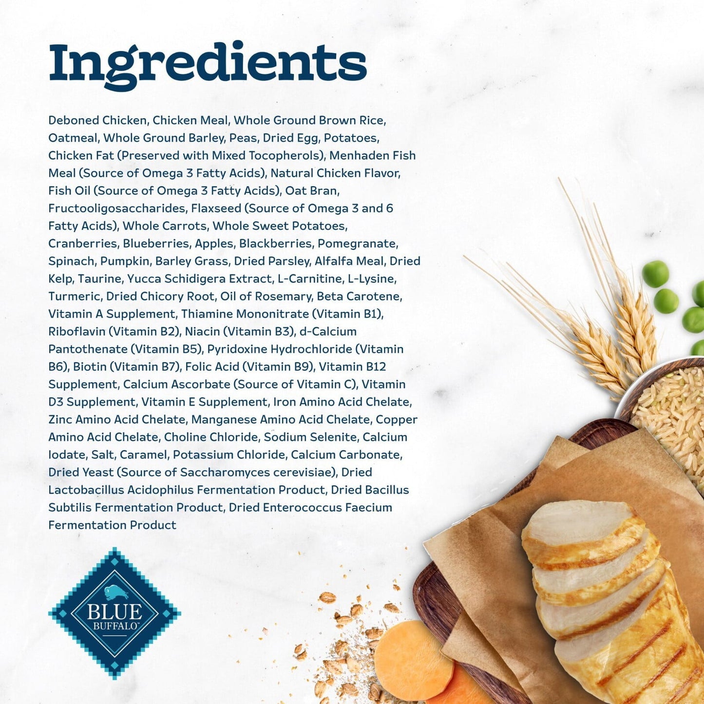 Blue Buffalo Tastefuls Adult Dry Cat Food for Sensitive Stomach, Chicken, 7-lb. Bag