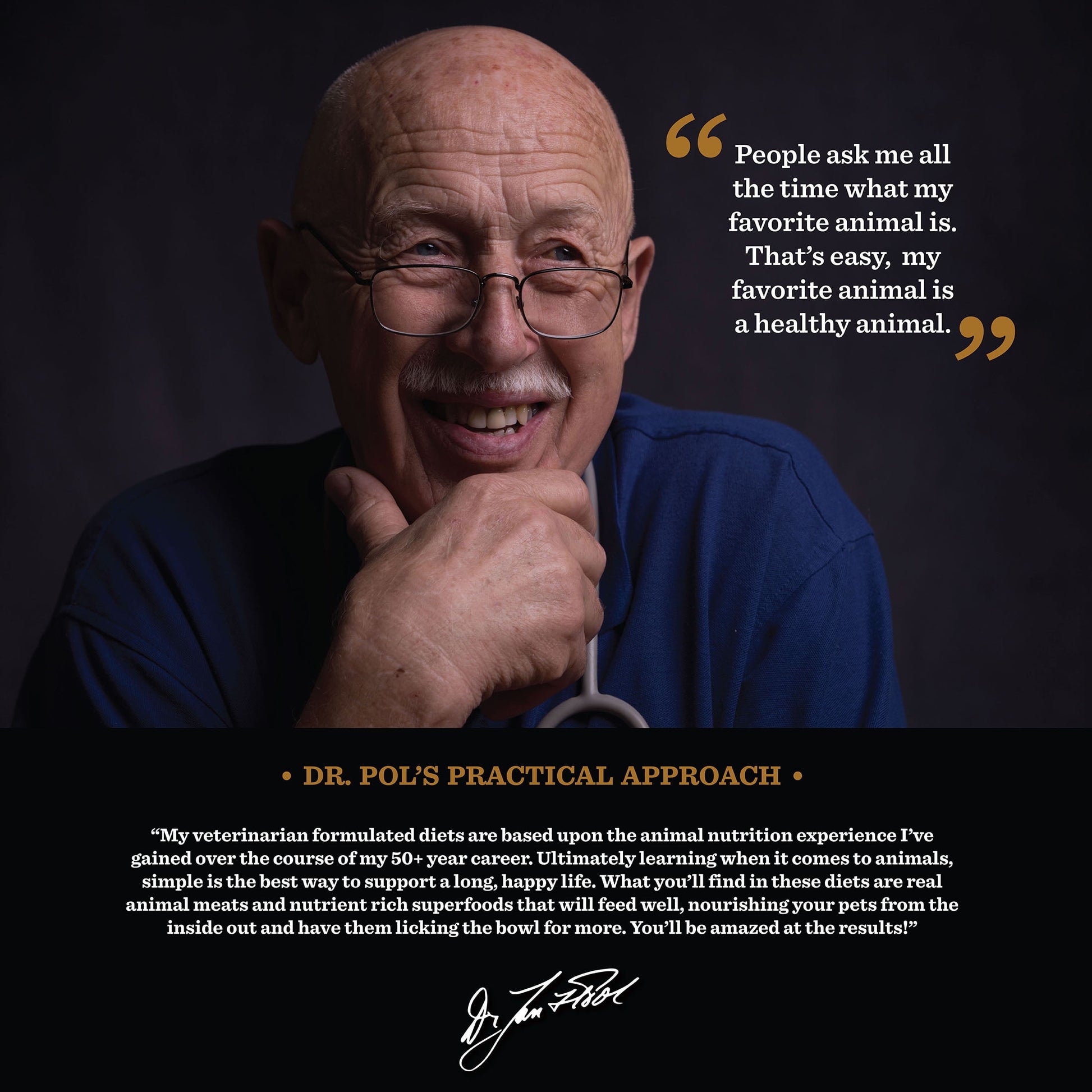 Dr. Pol High Protein Limited Ingredient Chicken Recipe Dry Cat Food for All Breeds, Ages and Sizes of Cats and Growing Kittens, 8 lb. Bag