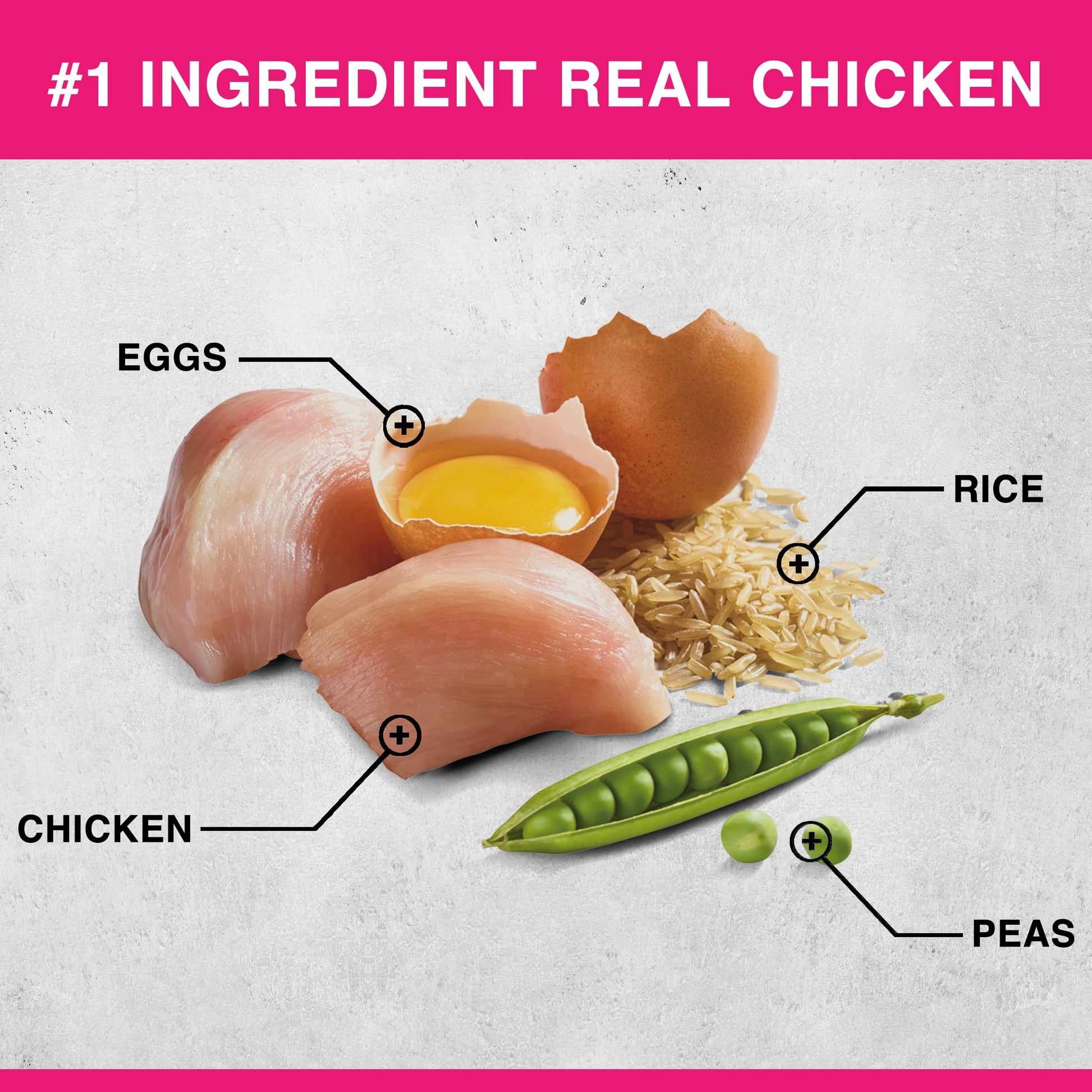 Pure Balance Pro+ Kitten Formula with Chicken Dry Cat Food, 7 lbs