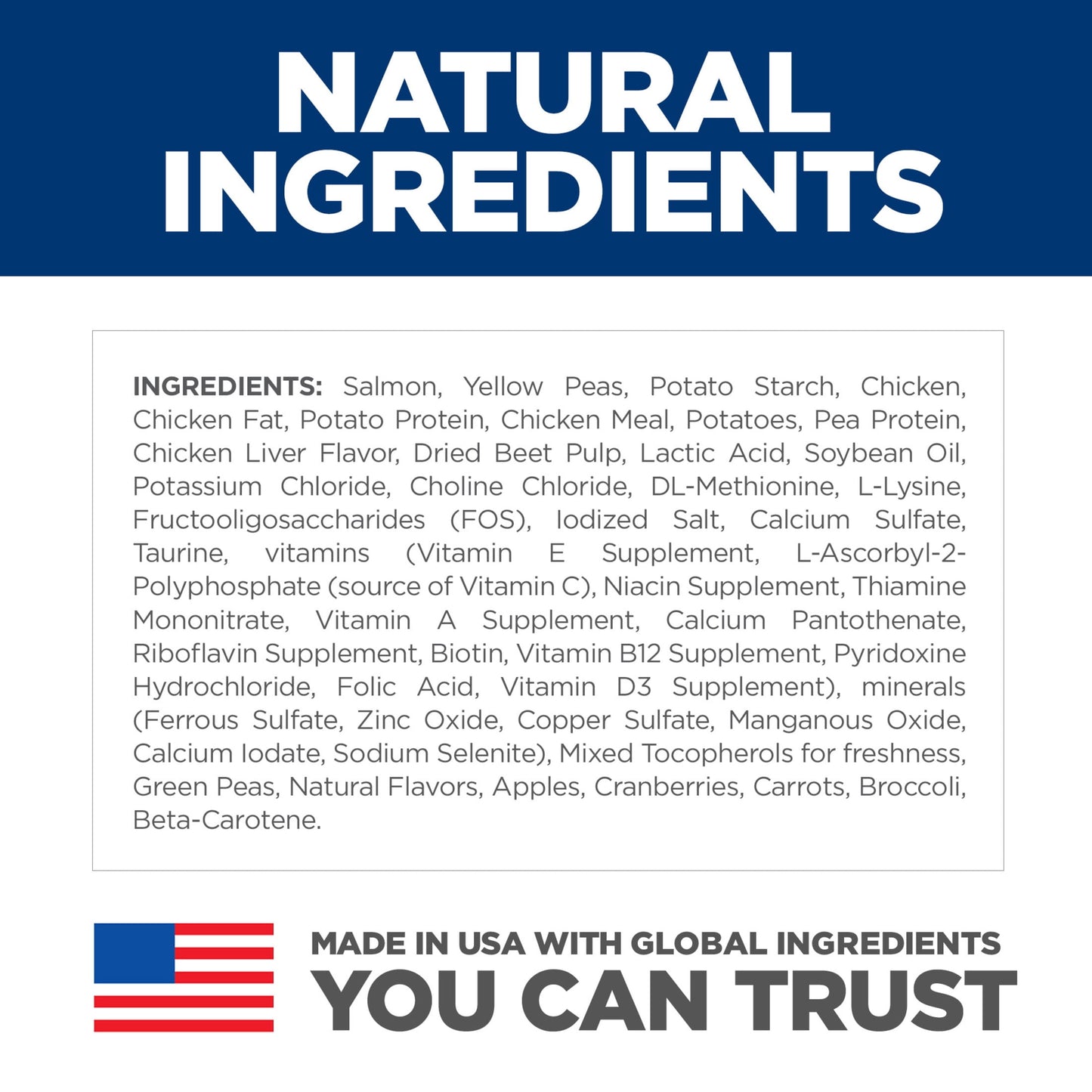 Hill's Science Diet Sensitive Stomach & Skin Grain Free Salmon & Yellow Pea Dry Cat Food, 13lb Bag