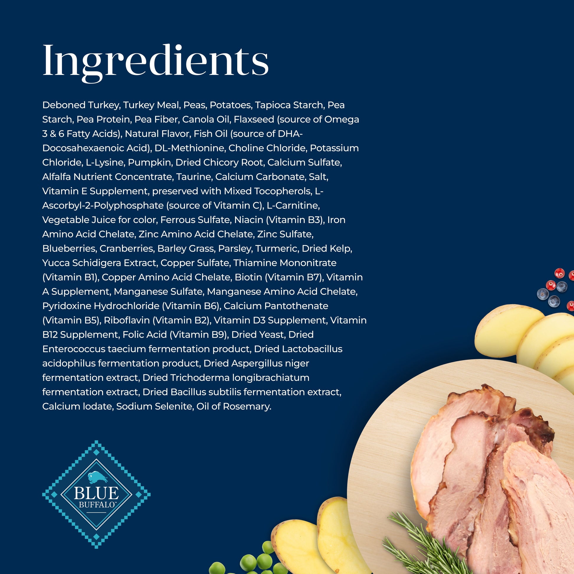 Blue Buffalo Basics Mature Cat Skin & Stomach Care Dry Cat Food, Turkey & Potato, 5 lbs.