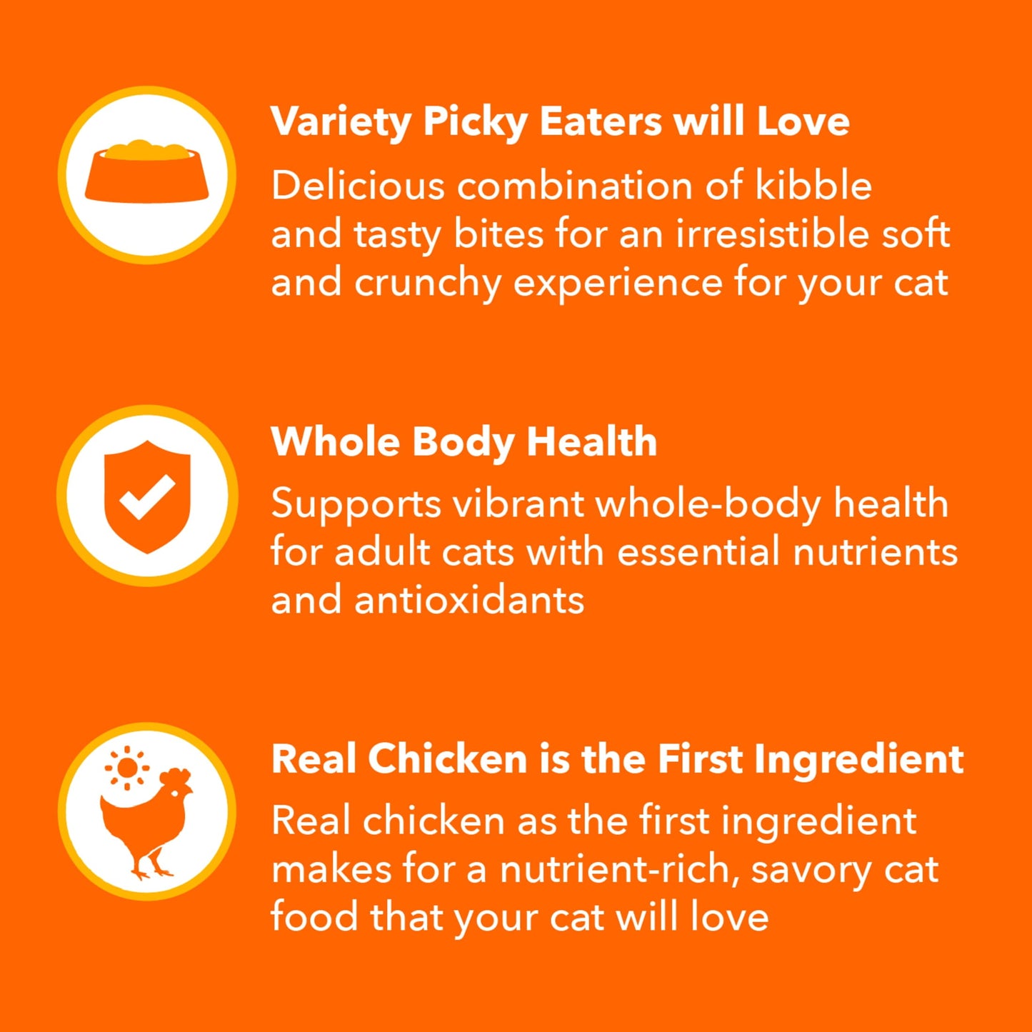 Iams Healthy Enjoyment Chicken & Salmon Recipe Dry Cat Food, 6 Lb Bag