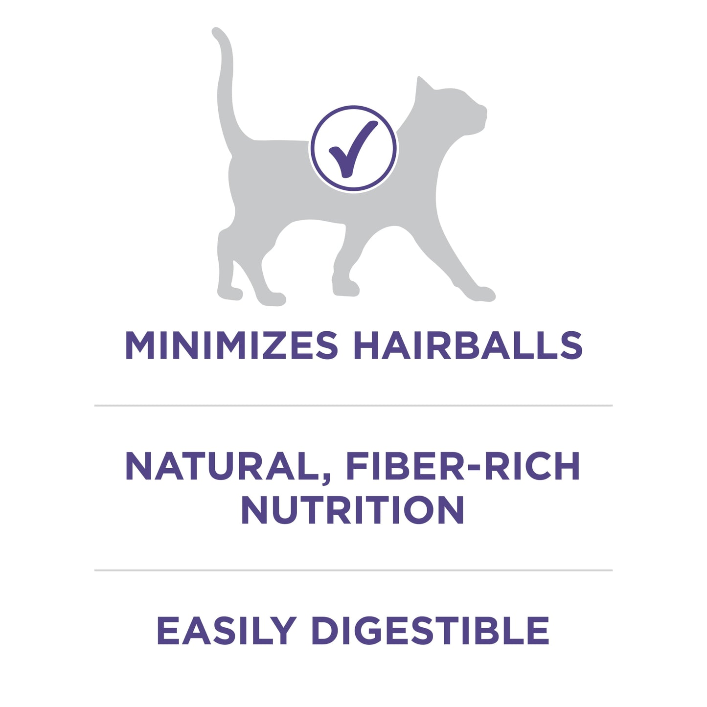 Purina ONE Plus Dry Cat Food Hairball Formula, Natural Chicken, 22 lb Bag