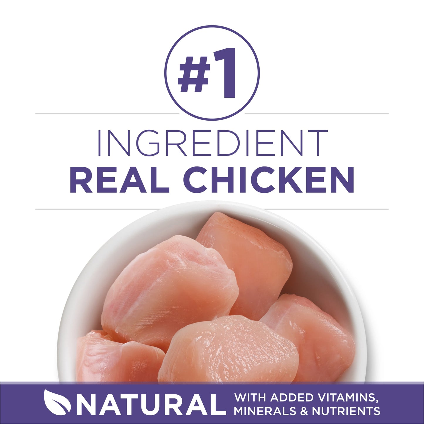 Purina ONE Plus Dry Cat Food Hairball Formula, Natural Chicken, 22 lb Bag