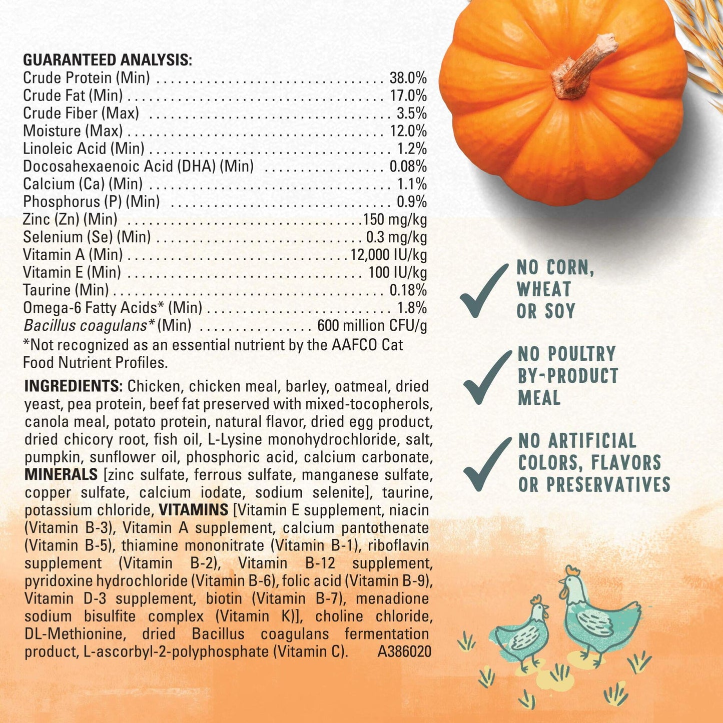 Purina Beyond Chicken & Oatmeal Recipe Dry Kitten Food, 3-lb Bag (Pack of 24)