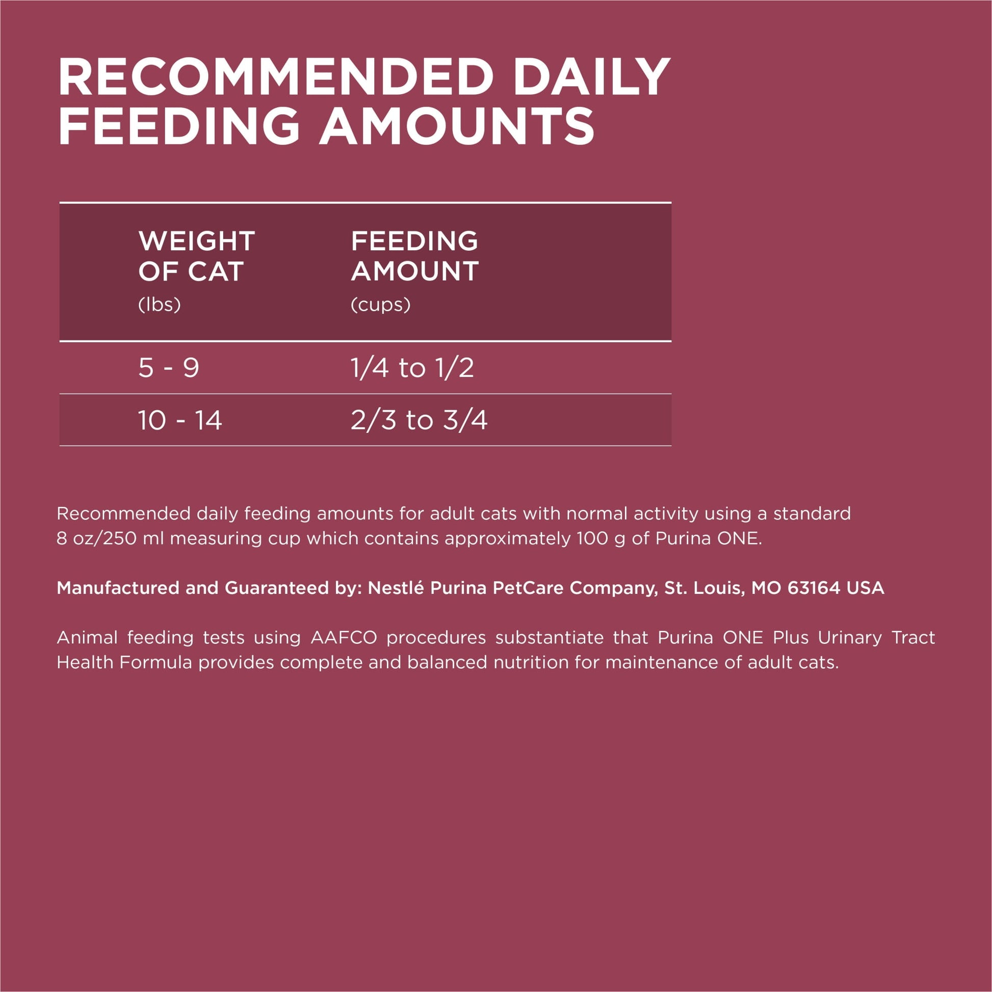 Purina ONE Plus, Uniary Tract Health Formula Dry Cat Food, Chicken, 16 lb Bag