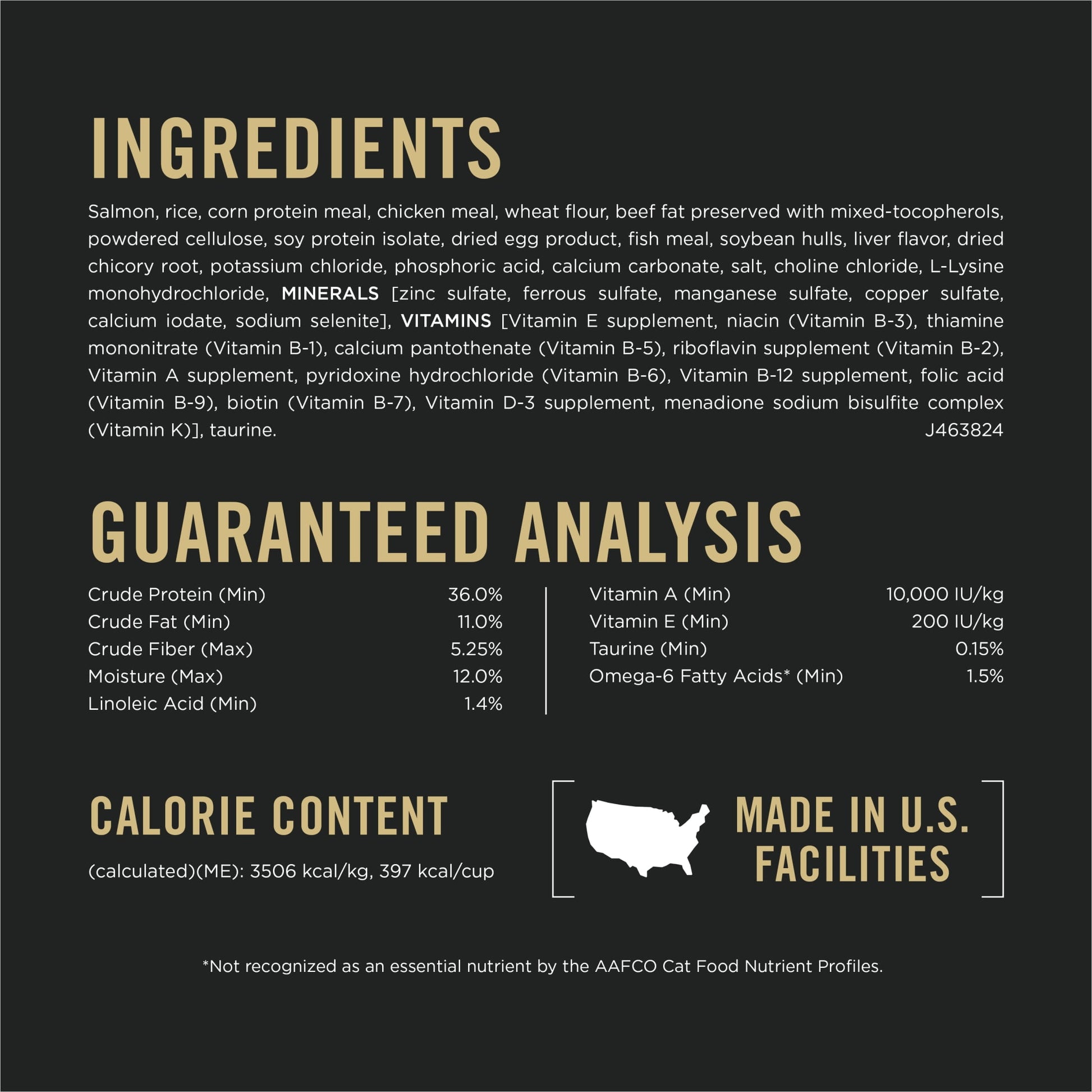 Purina Pro Plan Hairball, IndoorDry Cat Food, Salmon & Rice, 3.5 lb Bag