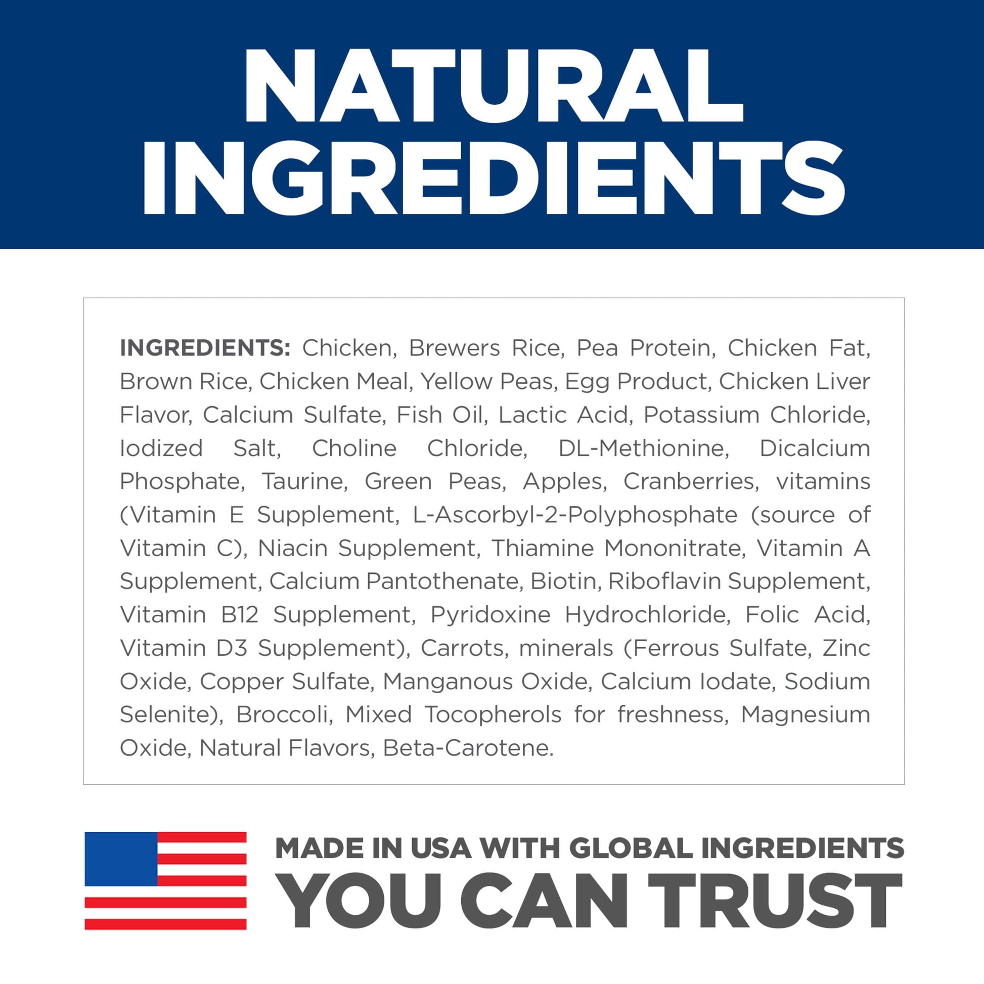 Hill's Science Diet No Corn, Wheat, Soy Chicken & Brown Rice Dry Cat Food for Kittens, 3.5lb Bag