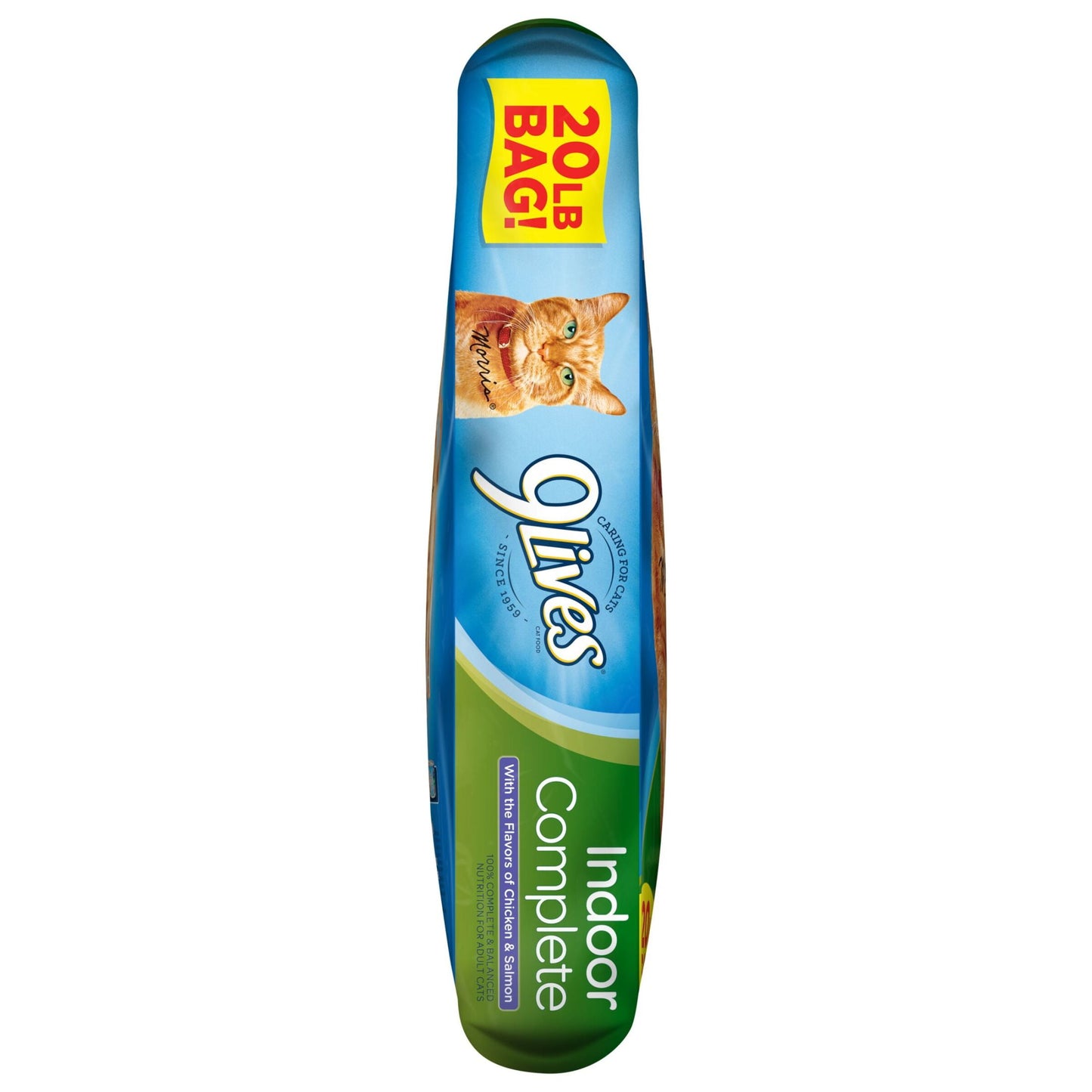 9Lives Indoor Complete Chicken & Salmon Flavor Dry Cat Food, 20 lb. Bag